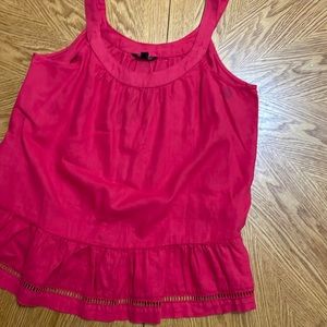 NWT Linen tank top by The Limited size small